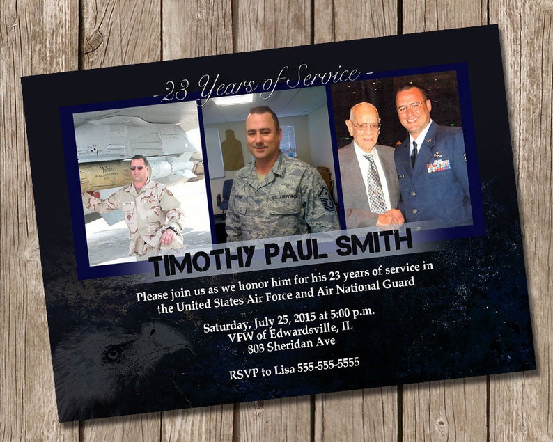 Military Retirement Party | Etsy