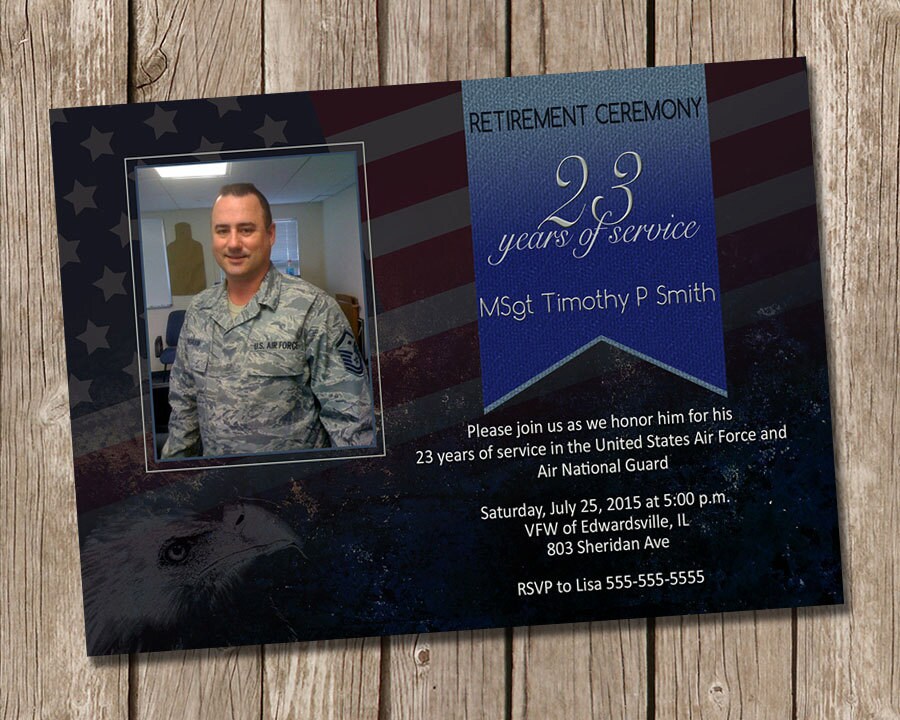 Military Retirement Party | Etsy