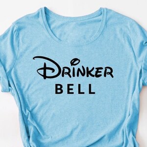 Drinker Bell / SVG Digital File Download / Bride Tribe Shirt / Taglio di file da utilizzare con Silhouette Studio, ScanNCut, Cricut