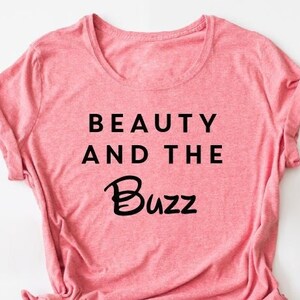 Beauty & The Buzz / SVG Digital File Download / Bride Tribe Shirt / Taglio di file da utilizzare con Silhouette Studio, ScanNCut, Cricut