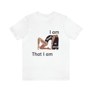 Unisex Jersey Short Sleeve Tee &quot;I AM That I Am&quot;