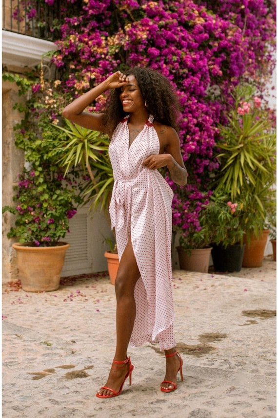 maxi black halter dress Metrick Maxi Dress main image 0