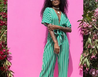 TINA Jumpsuit Deckchair stripe