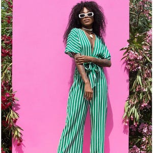 TINA Jumpsuit Deckchair stripe