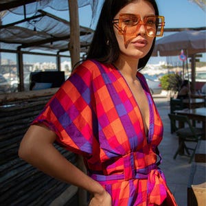 TINA Jumpsuit Elmer Check