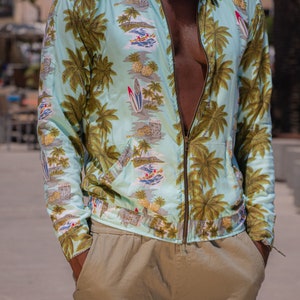 MIAMI Aloha Lightweight Summer Cotton Jacket image 4