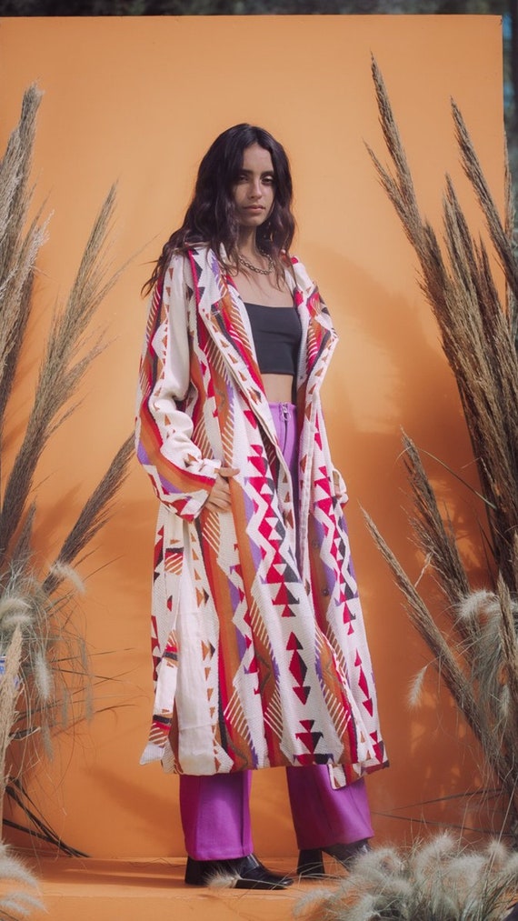 AZTI WOVEN COAT // Wool Long Length 