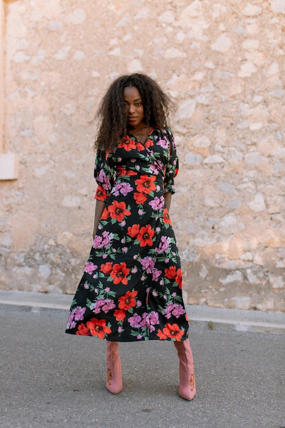 french quarter dress black m FASNIA main image 0