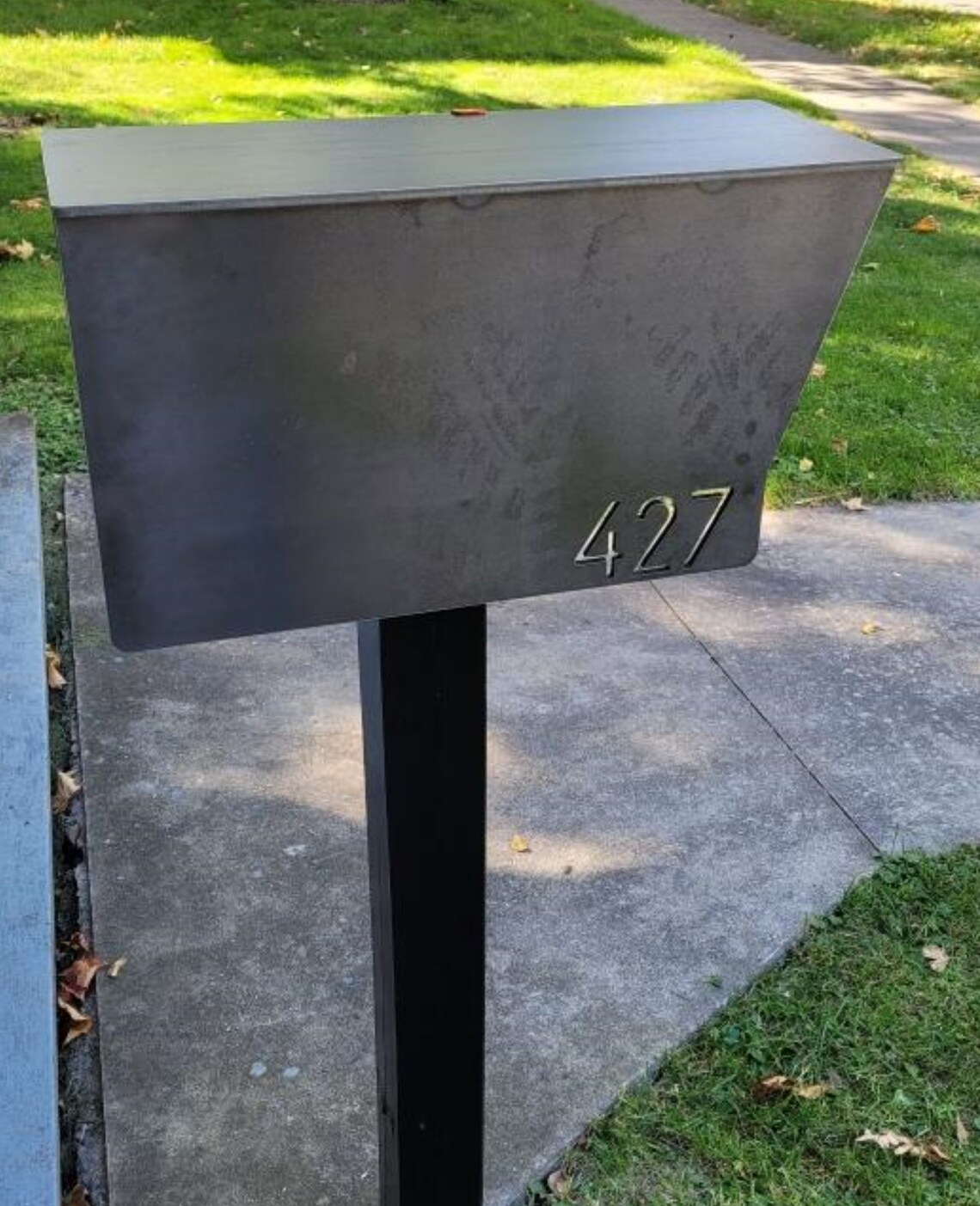 Custom Modern Mailbox Etsy