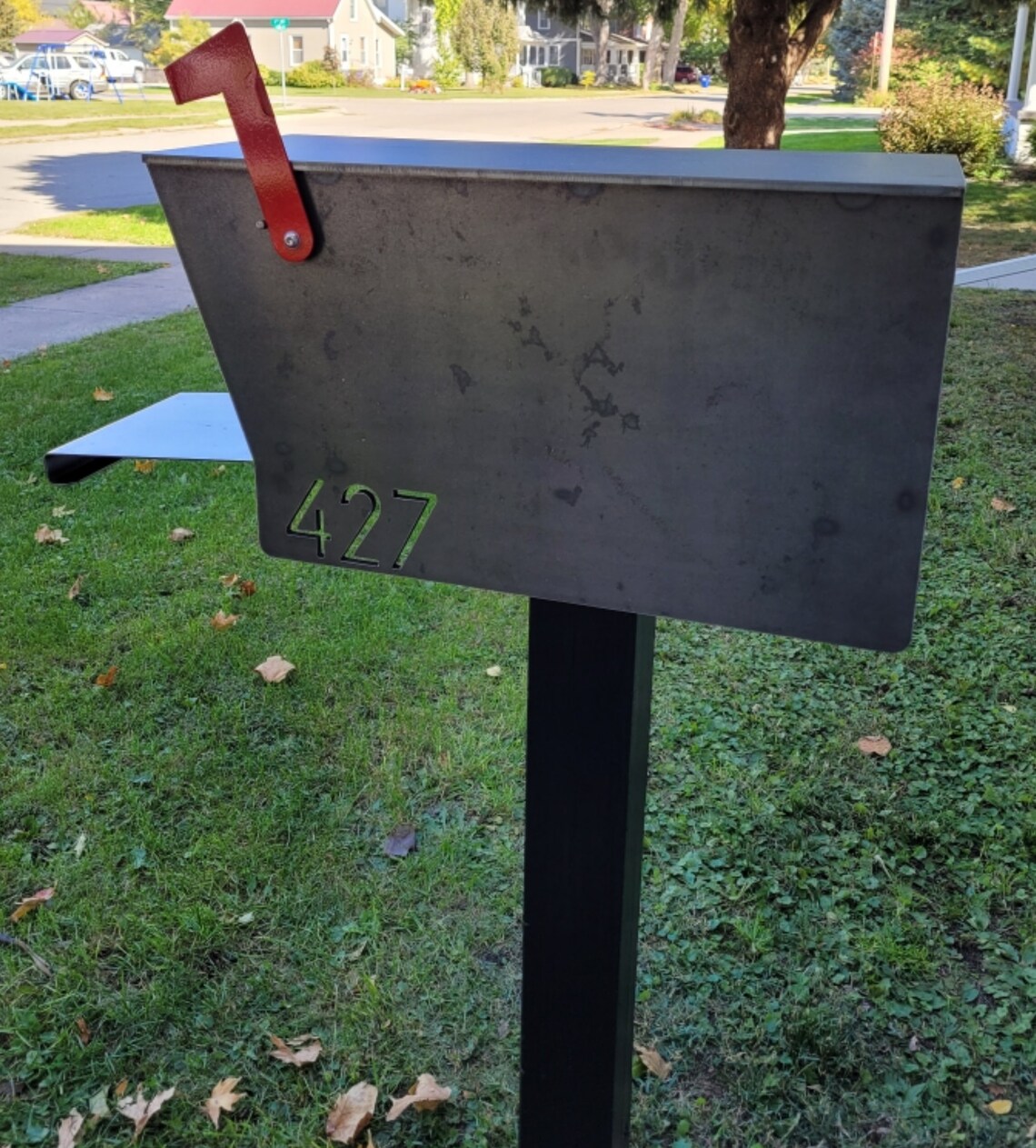 Custom Modern Mailbox Etsy