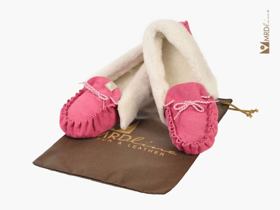 fuchsia slippers