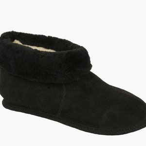 Buy Black Slipper Boots Online In India Etsy India