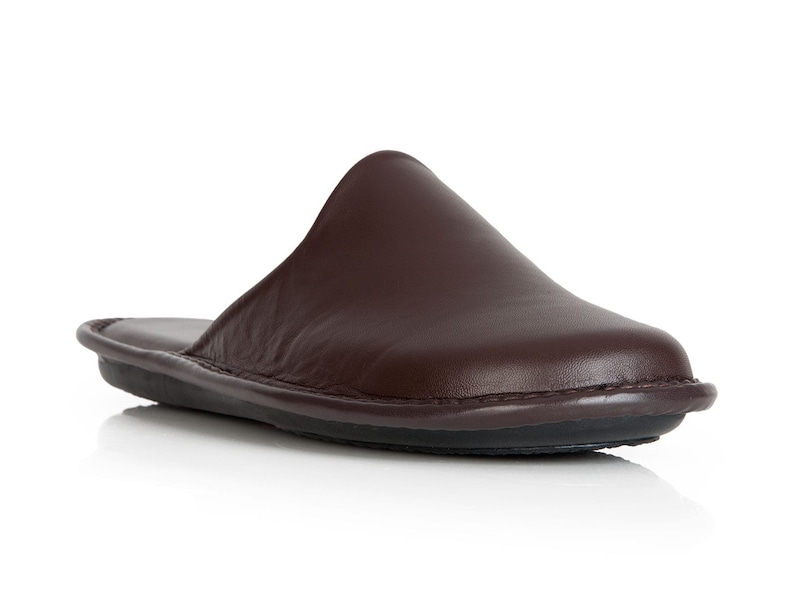 Anatomic Leather Slippers. Luxurious Men's Leather Etsy UK
