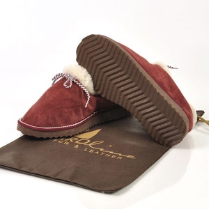Flexy Wool Slippers - Bordeaux main image 1