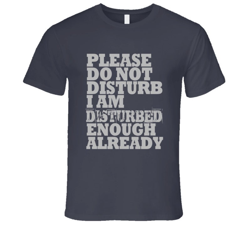 Perturbado-el final nuevo para hombre Camiseta