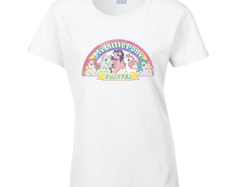 My Little Pony Forever Fun Cool Vintage Style Distressed Graphic Retro Tv Show Toy T Shirt