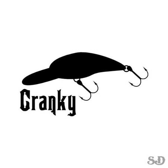 Download Fishing Fishing Decal Car Reel Lure Fishing Lure Window Sticker Crankbait Decor Decals Stickers Vinyl Art Stickers