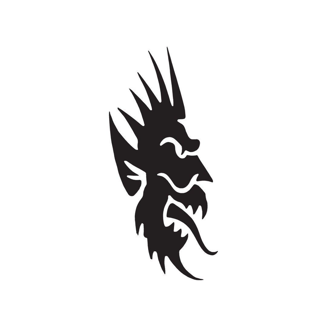 INDIGOS UG Adesivo Auto - Sticker - Auto - JDM - Die Cut - Devil Demon Skull Death Decal Laptop Window Sticker - Bianco - 88 mmx101 mm