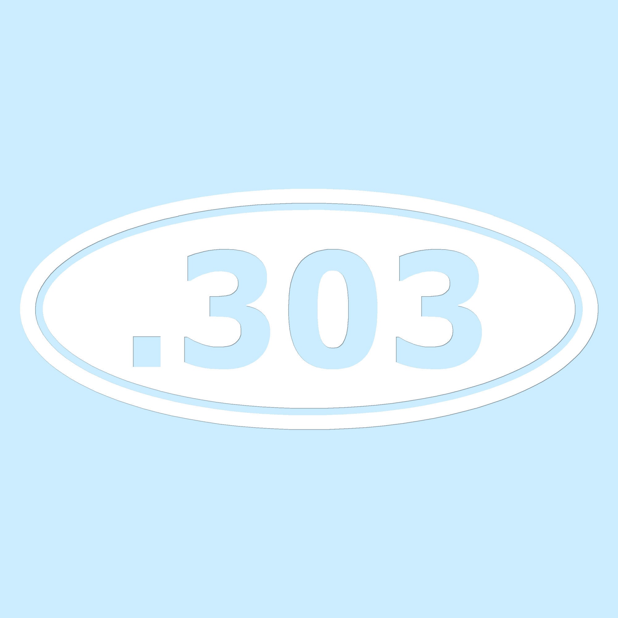 303 Raf Decals Ammo .303 British Rifle - Vinyl Decal Sticker - 3 Sizes - 9 Solid ...