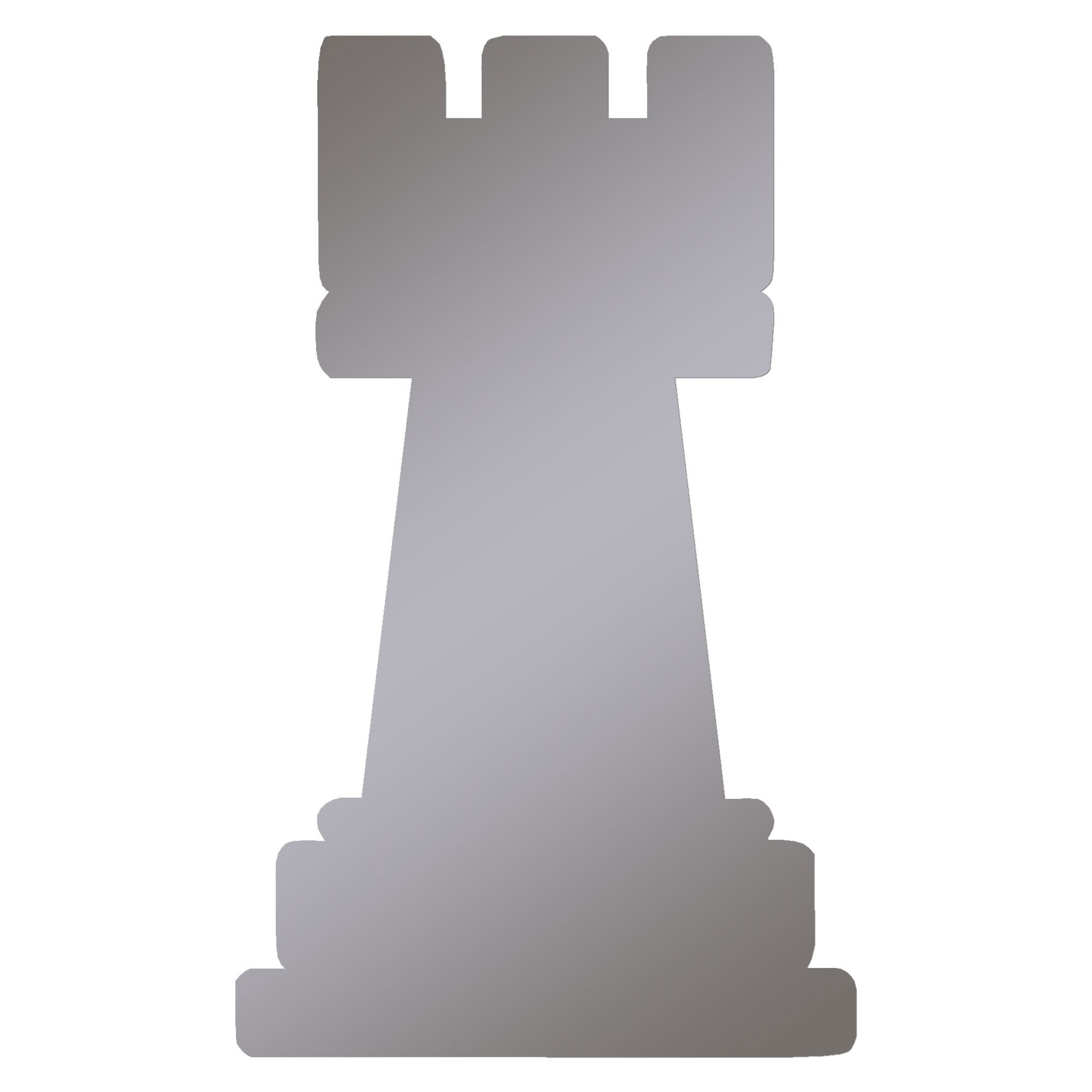 Rook Castle Chess Stroke PNG & SVG Design For T-Shirts