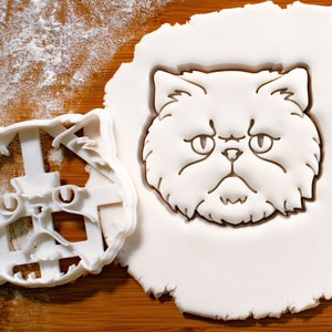 Persian Cat cookie cutter - Purrfect cat biscuit cutter, Endless paw-sibilities - Bakerlogy