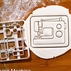 Yarn Ball cookie cutter Perfect voor het bakken van breifeest thema koekjes Sewing Machine