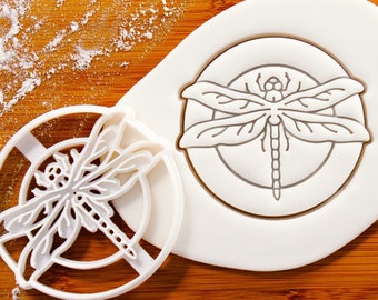 Realistic Dragonfly cookie cutter - Bake some dragonflies biscuits for a whimsical forest fairy theme garden birthday party