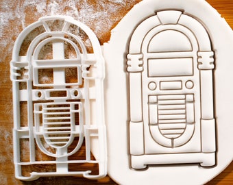 Jukebox Machine cookie cutter - music playing device