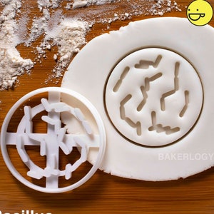 Bacillus Bacteria cookie cutter | Microbiology biscuit cutters Microbiologist cookies laboratory science phd Bacterial cellular morphologies