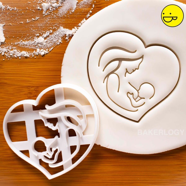 Breastfeeding Cookie Cutter - Celebrate the Birth of a New Baby