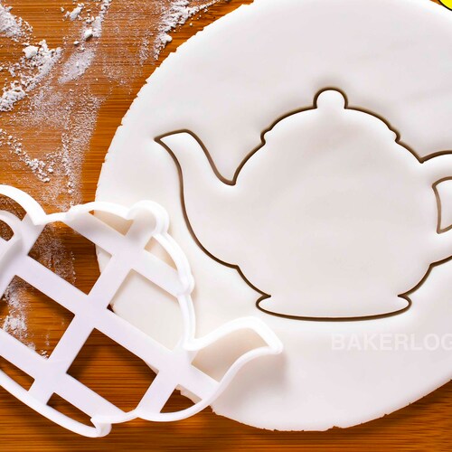 Teapot Cookie Cutter 3D Printed Tea Party Cookies / Bridal Etsy