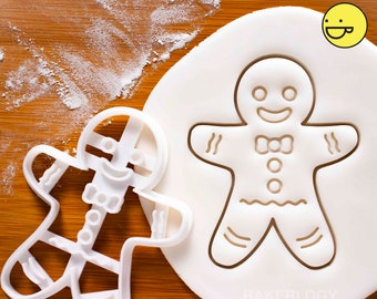 Gingerbread Man cookies cutters | biscuits cutter | one of a kind ooak Christmas Xmas party fairy tale fairytale