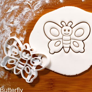 Butterfly cookie cutter | cute butterflies forest fairy theme whimsical food biscuit cutters kids birthday party ideas food decorations