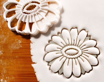 Cortador de galletas de flores de Gerbera: ¡regalo perfecto para floristas, horticultores y jardineros domésticos! ¡Haz florecer tu creatividad para hornear!