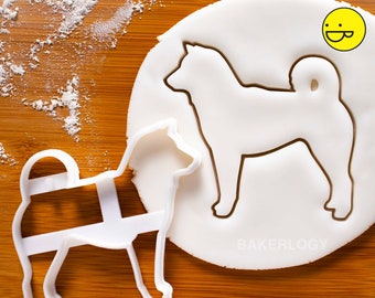 Shiba Inu Outline cookie cutter - Bake Cute Dog Treats