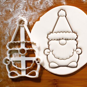 Gnome cookie cutter - mythological creature suitable for Christmas party, winter festive celebration