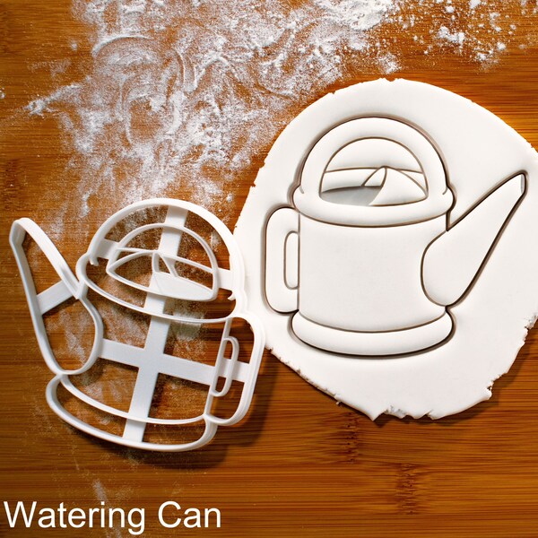 Watering Can cookie cutter - gardening, planting, horticulture, botany theme