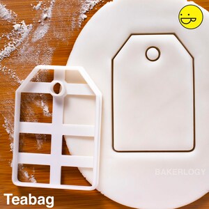 Teabag Cookie Cutter - Ideal for Afternoon High Tea Party (tea bag)