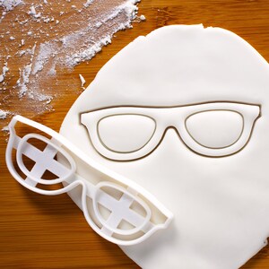 Eyeglasses cookie cutter | Glasses Spectacles biscuits cutters ophthalmologist vision Visual acuity test eyesight Optometrist Optician gifts