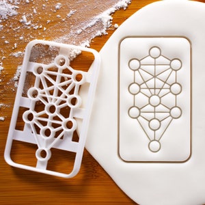 Ten Sefirot Ausstechform - Bakerlogy Ausstechformen Emanationen Kabbalah Ein Sof metaphysische Göttliche schöpferische Lebenskraft