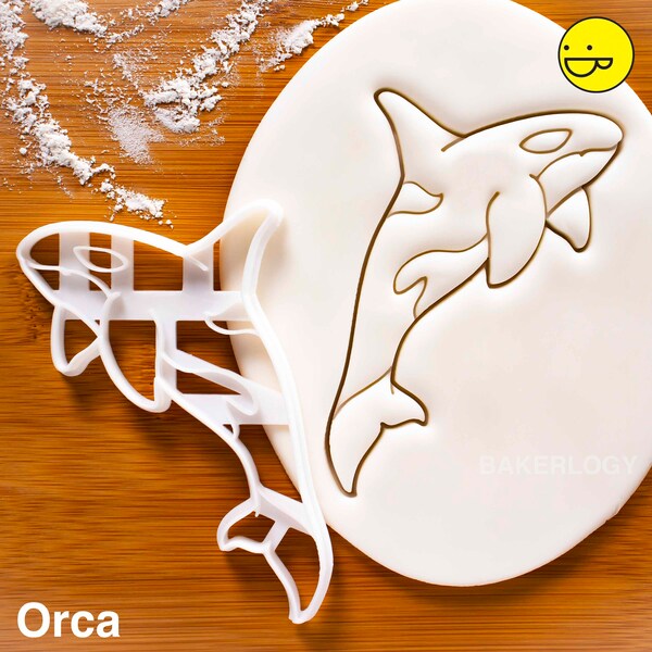 Orca cookie cutter and other arctic animals | biscuit cutter | cookies cutters | gingerbread craft ooak ocean orcas killer whale | Bakerlogy