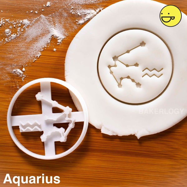 Zodiac Sign Cookie Cutters Etsy