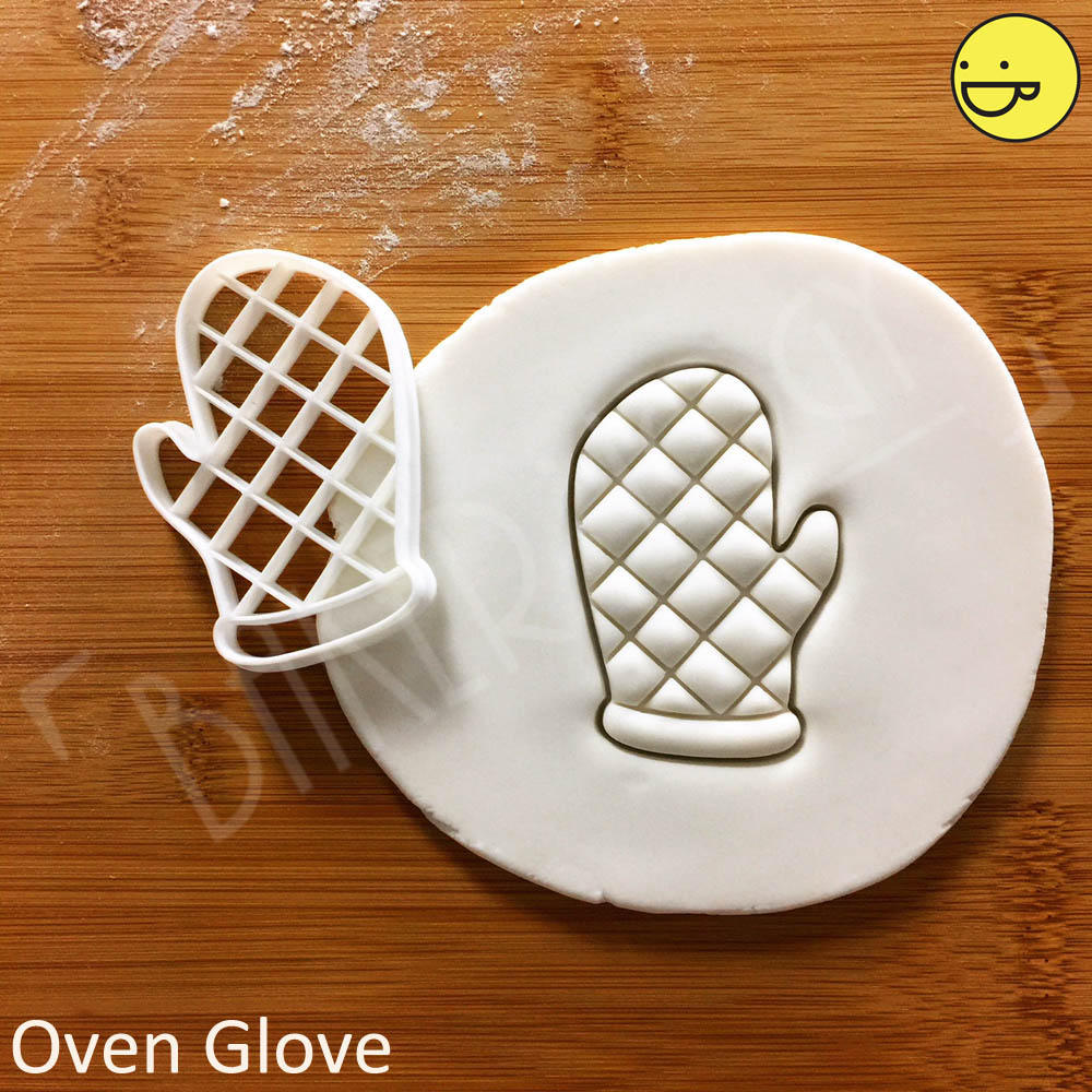 Oven Glove cookie cutter mitten mitt baking lovers cake Etsy