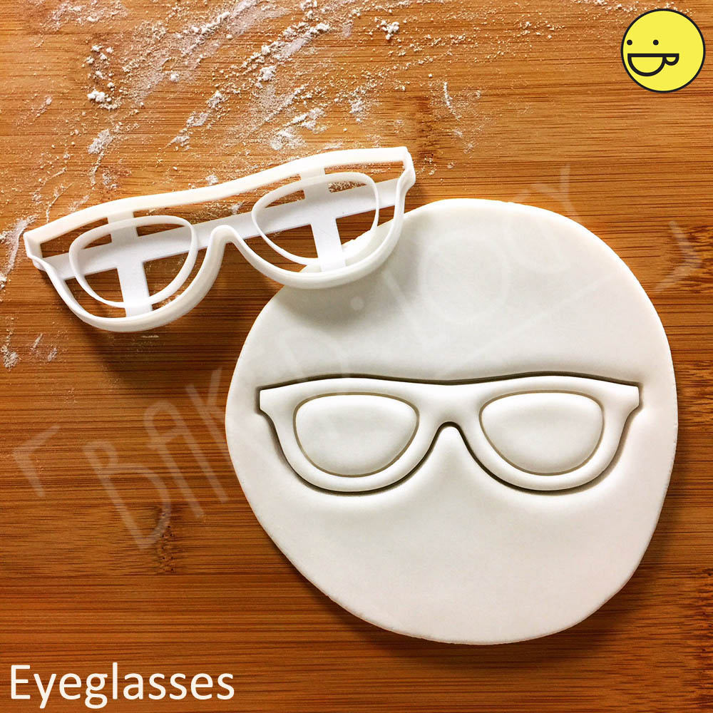 Eyeglasses cookie cutter Glasses Spectacles biscuits cutters Etsy