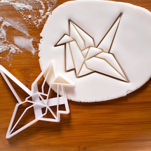 Origami Crane Cookie Cutter – Japanese Paper Crane Design for Unique Cookies, Crafts & Special Occasions