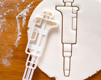 Micropipette Cookie Cutter: Laboratory Science Design for Science Researchers & Nerdy Baking Gifts