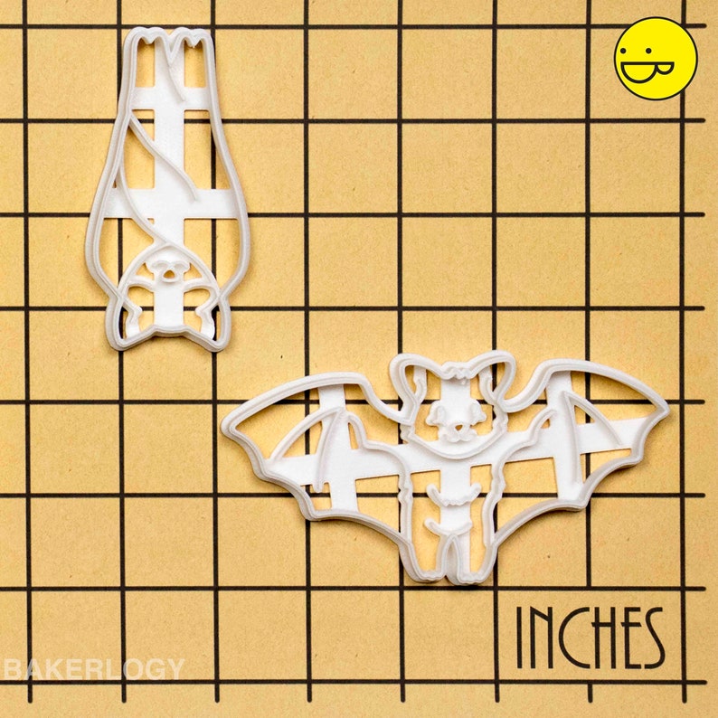 Flying Bat Cookie Cutter Bakerlogy Biscuit Cutters for Etsy