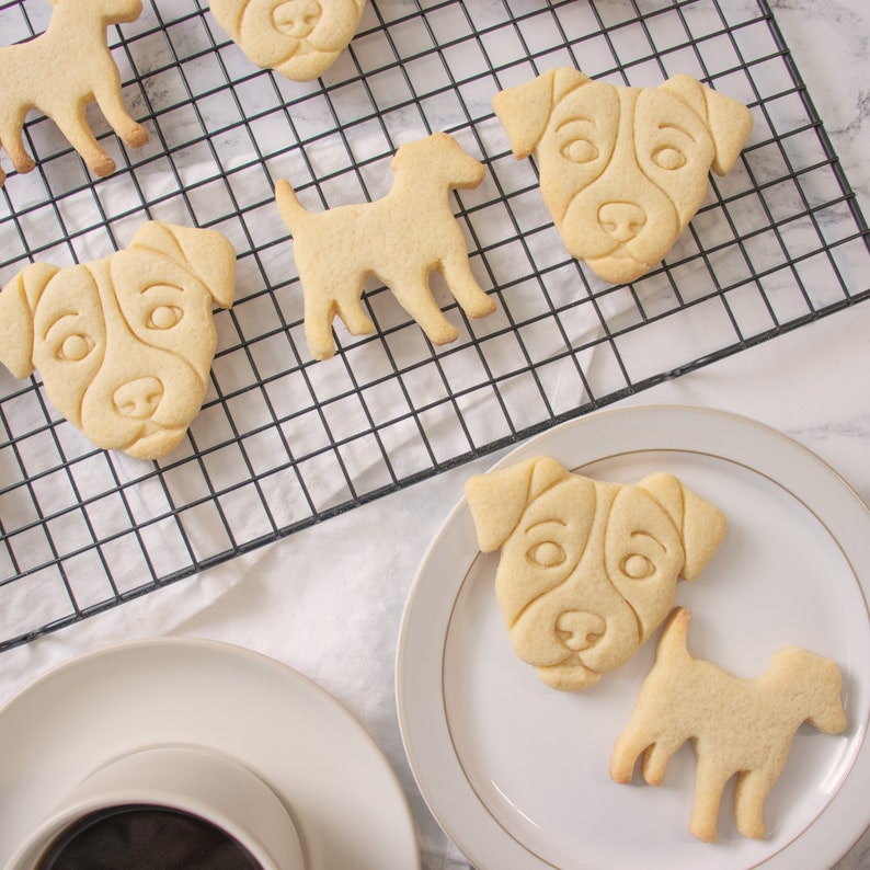 Jack Russell Terrier's Face Cookie Cutter Dog Biscuit Etsy