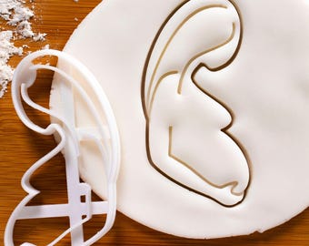 Cortador de galletas para anunciar el embarazo: una divertida herramienta para hornear, para revelar el género del bebé, para baby showers y para futuros padres.