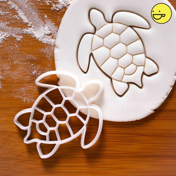 Handcrafted by The Fussy Pup Leatherback Sea Turtle Cookie Cutter